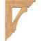 Ekena Millwork Imperial Traditional Smooth Bracket w/ Offset Brace, Western Red Cedar, 7 1/2"W x 24"D x 32"H BKT0806X24X32IMP01SWR - alternate 2